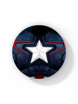 Macmerise - Cap Am Suit Pattern Circular Coaster