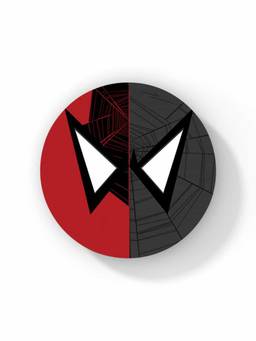 Macmerise - Face Focus Spiderman Pattern Circular Coaster