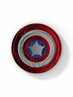 Macmerise - Stoned Shield Pattern Circular Coaster