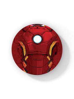 Macmerise - Suit of Armour Pattern Circular Coaster