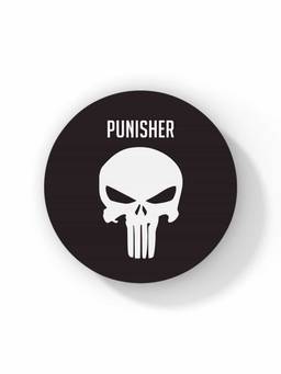 Macmerise - Punisher Symbol Pattern Circular Coaster