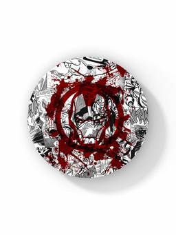 Macmerise - Splash Out Ironman Pattern Circular Coaster