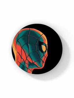 Macmerise - Illuminated Spiderman Pattern Circular Coaster