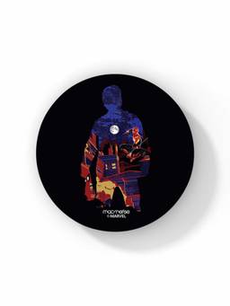 Macmerise - Spidey Town Pattern Circular Coaster
