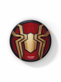 Macmerise - Integrated Spider Logo Pattern Circular Coaster