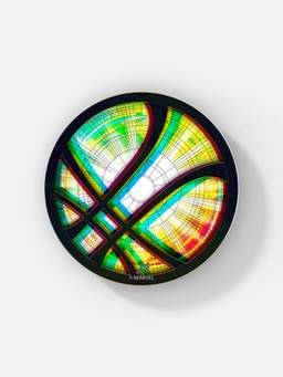 Macmerise - Multiversal Logo Pattern Circular Coaster