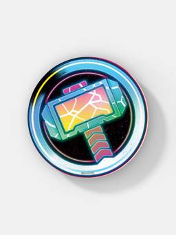 Macmerise - Bifrost Mjolnir Pattern Circular Coaster