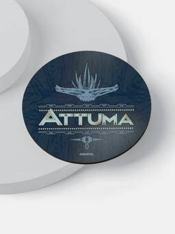 Macmerise - Wakanda Forever Attuma Pattern Circular Coaster