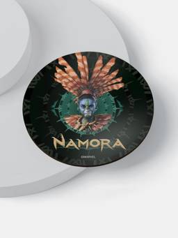 Macmerise - Wakanda Forever Namora Face Pattern Circular Coaster