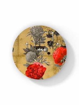 Macmerise - Masaba Floral Scale Pattern Circular Coaster