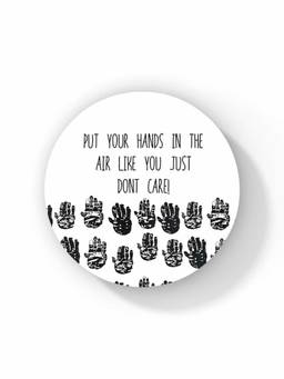 Macmerise - Masaba Hands Up Pattern Circular Coaster