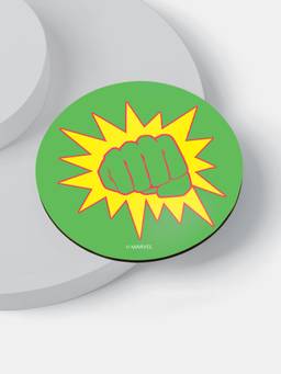 Macmerise - She Hulk Pow Pattern Circular Coaster