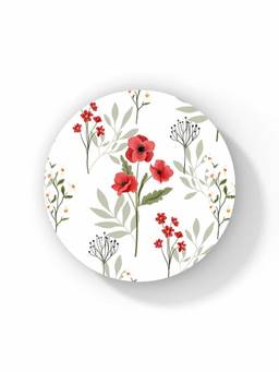 Macmerise - SK Crimson Glory Pattern Circular Coaster
