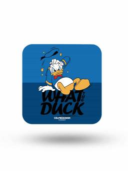 Macmerise - What The Duck Pattern Square Coaster