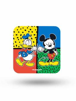 Macmerise - Disney Fist Bump Pattern Square Coaster