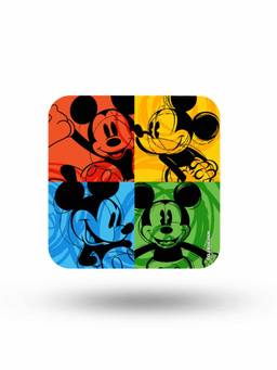 Macmerise - Shades of Mickey Pattern Square Coaster