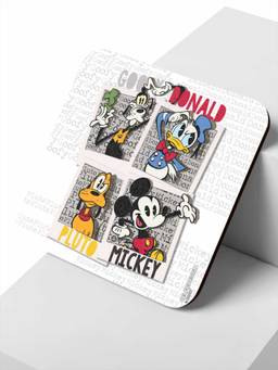 Macmerise - Disney Dudes Pattern Square Coaster