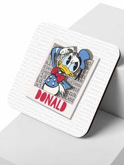 Macmerise - Hello Mr Donald Pattern Square Coaster