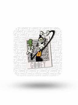 Macmerise - Hello Mr Goofy Pattern Square Coaster