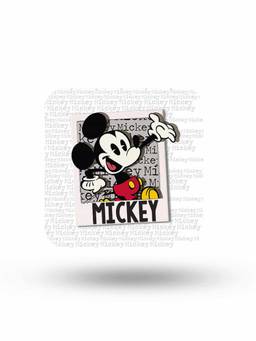 Macmerise - Hello Mr Mickey Pattern Square Coaster