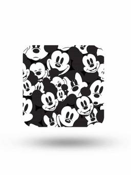 Macmerise - Mickey Smileys Pattern Square Coaster