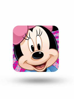 Macmerise - Zoom Up Minnie Pattern Square Coaster