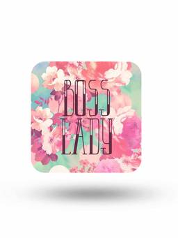 Macmerise - Boss Lady Pattern Square Coaster