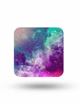 Macmerise - The Twilight Effect Pattern Square Coaster