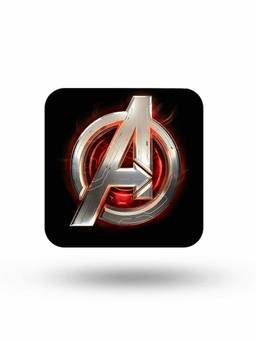 Macmerise - Avengers Version 2 Pattern Square Coaster