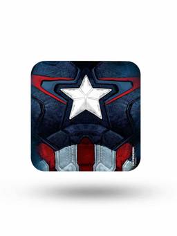 Macmerise - Cap Am Suit Pattern Square Coaster