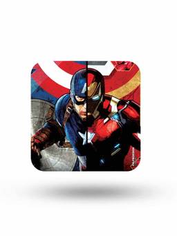 Macmerise - Man vs Machine Pattern Square Coaster