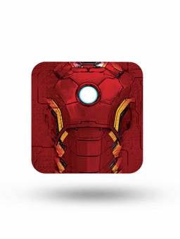 Macmerise - Suit of Armour Pattern Square Coaster