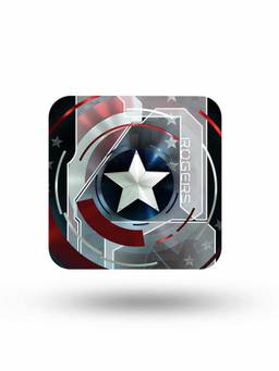 Macmerise - Cap Am Rogers Pattern Square Coaster
