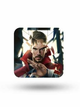 Macmerise - Doctor Strange Geometric Pattern Square Coaster