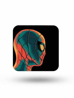 Macmerise - Illuminated Spiderman Pattern Square Coaster