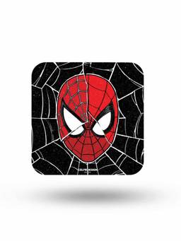 Macmerise - Spidey faces Pattern Square Coaster