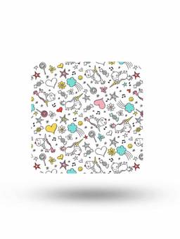 Macmerise - Dreamy Pattern Square Coaster