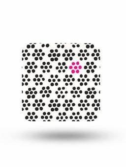 Macmerise - Masaba Boondi Print Pattern Square Coaster