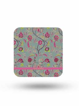Macmerise - Payal Singhal Chintz Print Pattern Square Coaster