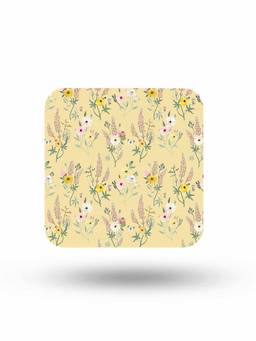 Macmerise - Payal Singhal Lemon Garden Pattern Square Coaster