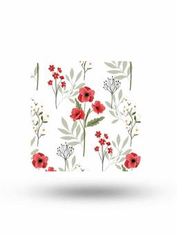 Macmerise - SK Crimson Glory Pattern Square Coaster