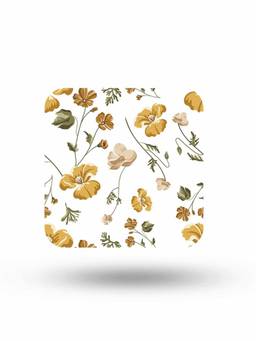 Macmerise - SK Shining Prim Rose Pattern Square Coaster