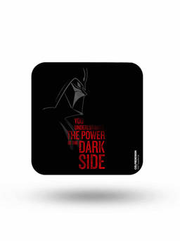 Macmerise - The Dark Side Pattern Square Coaster