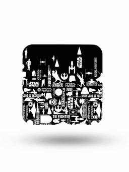 Macmerise - Star Wars Era Pattern Square Coaster