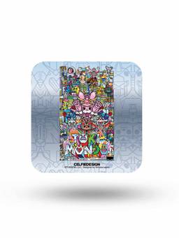 Macmerise - TD Tokimondo Pattern Square Coaster