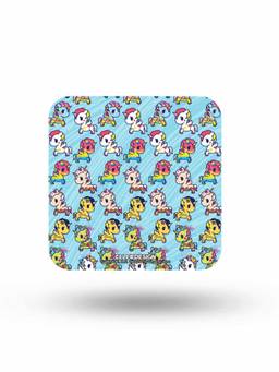 Macmerise - TD Unicorns Pattern Square Coaster