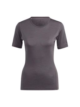 adidas - Women Grey Xperior Merino 150 Baselayer T-shirt