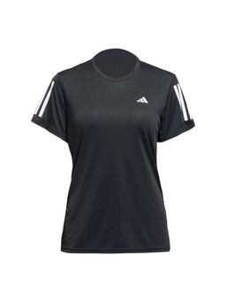 adidas - Women Black Stripes Own The Run T-shirt