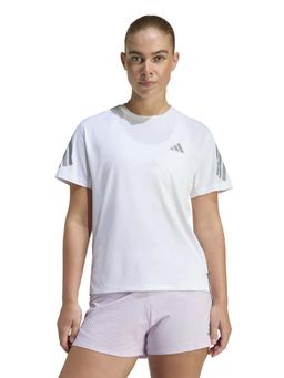 adidas - Women White Stripes Adi365 Running T-shirt