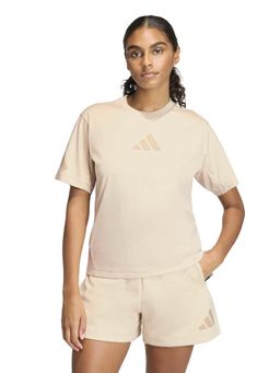 adidas - Women Beige Z.N.E. T-shirt